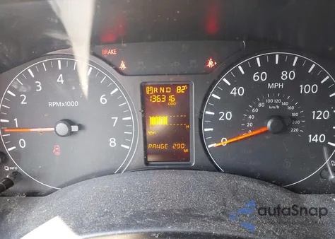 2020 Nissan Nv Cargo Nv1500 Sv Standard Roof V6 из США, поврежденный, VIN 1N6BF0KM8LN801030